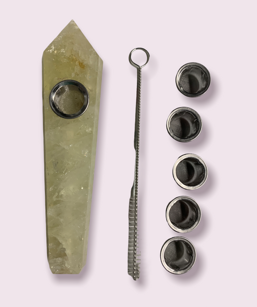 Gemstone Pipes! New Product Alert!