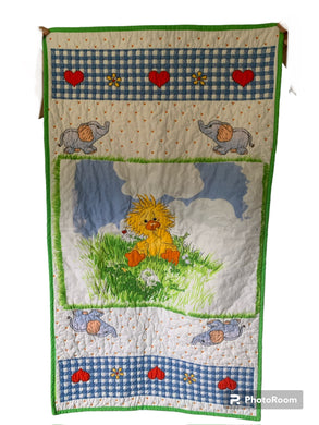Baby Chick Lap Quilt