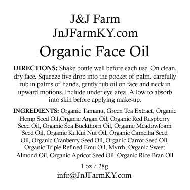 Organic Face Oil - How to use oils in your skin care routine