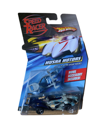 Speed Racer Musha Motors Race 1:64 Scale Car w/ Spear Hooks Hot