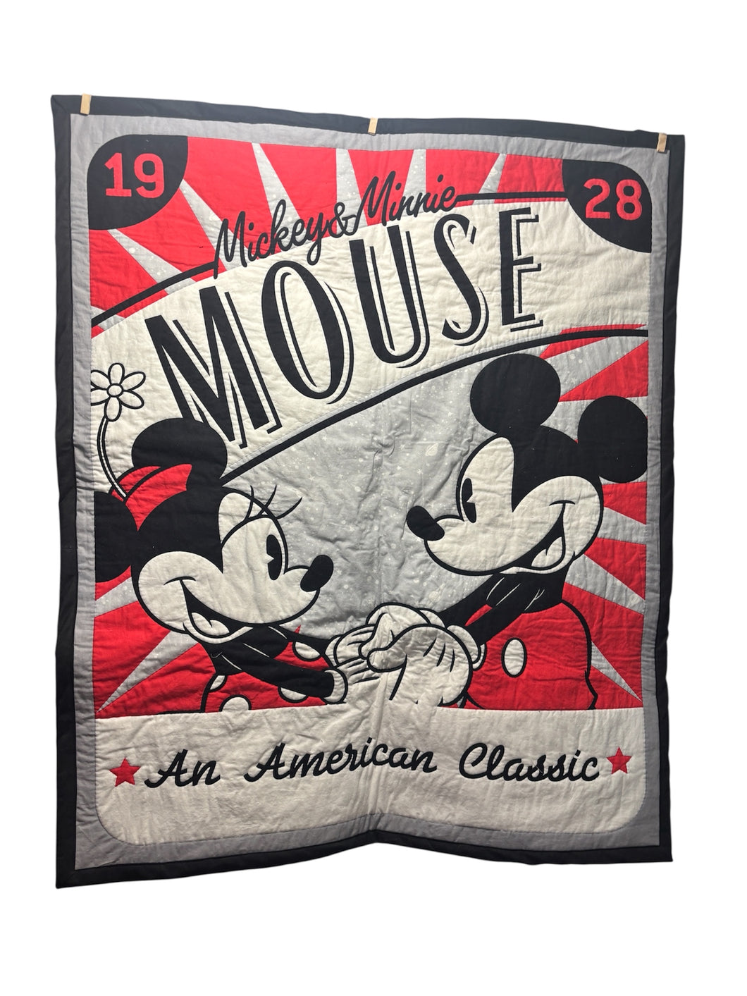 Mickey & Minnie Mouse Lap Quilt