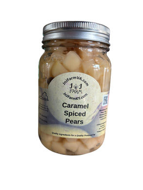 Caramel Spiced Pears