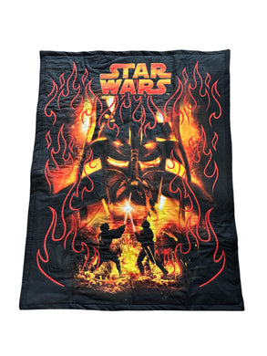 Star Wars Light Saber Battle Lap Quilt