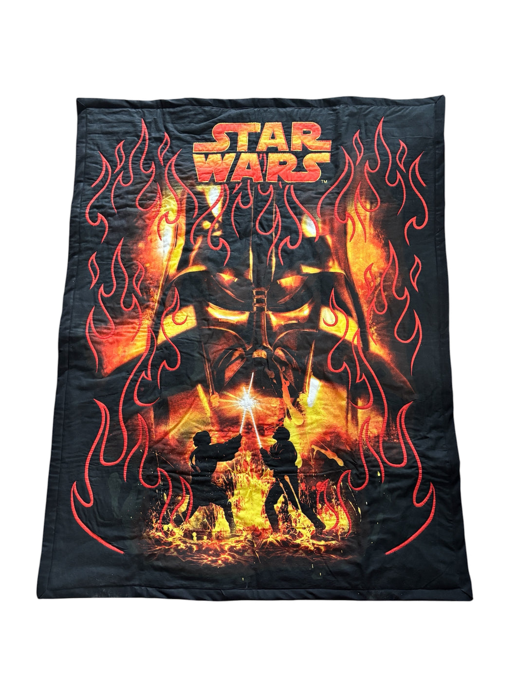 Star Wars Light Saber Battle Lap Quilt