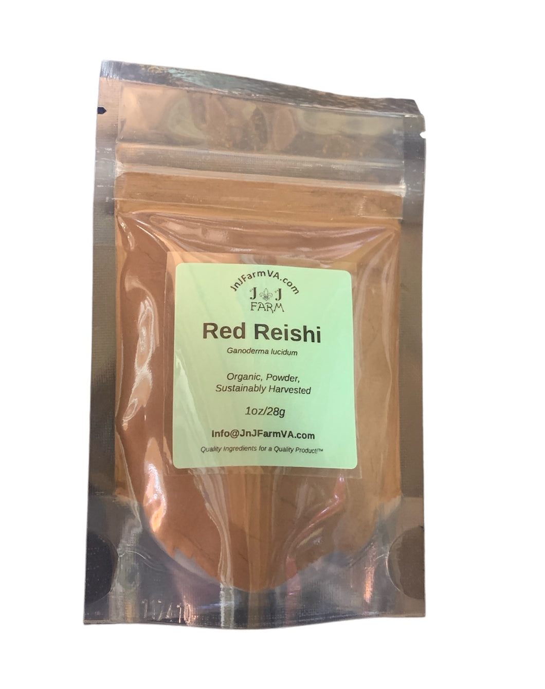 Red Reishi Mushroom, Organic Powder
