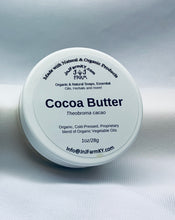 Cocoa Butter, Organic Cold Pressed